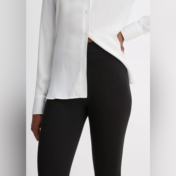 Vince women’s legging pants black size medium office casual stretch $295 retail! - Picture 2 of 7